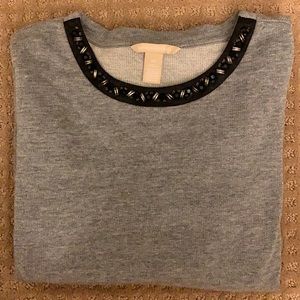 Women’s Grey Long Sleeve Top